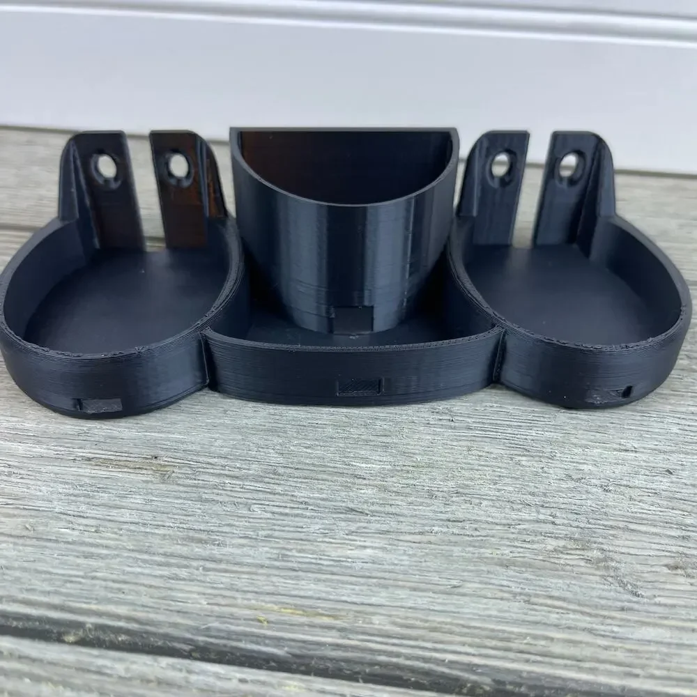 Dual Electric Oral B Toothbrush Toothpaste Holder
